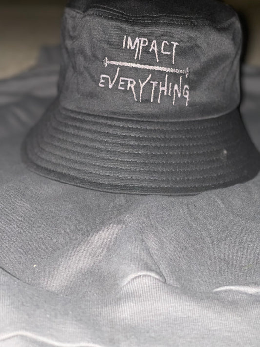 Classic Black and Grey Bucket Hat